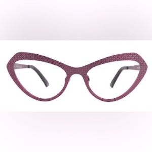 NWT Amethyst Powder Coated Metal CatEye Glasses from See Eyewear Style 4440